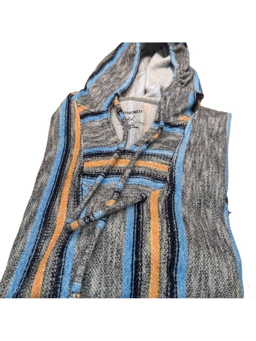 DepartWest Sold by Buckle Mens Hoodie Baja Pullover Size Large - Picture 4 of 10